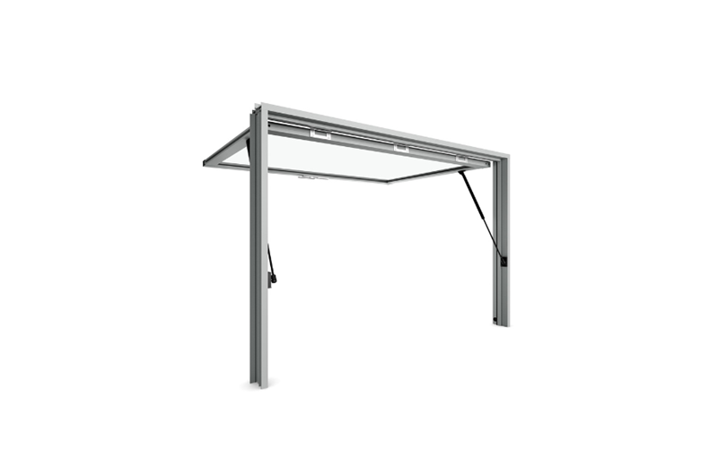 Gas Strut Servery Windows