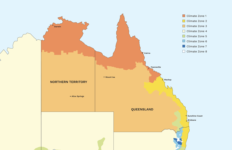 Climate Zones in Queensland